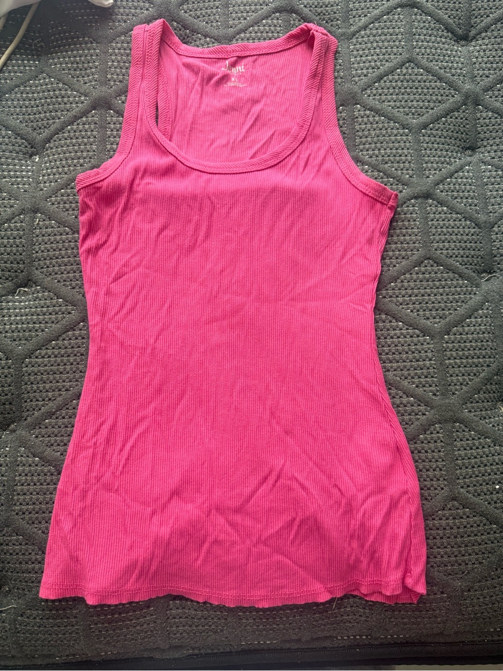 Women’s Ribbed Tank Top - Pink
